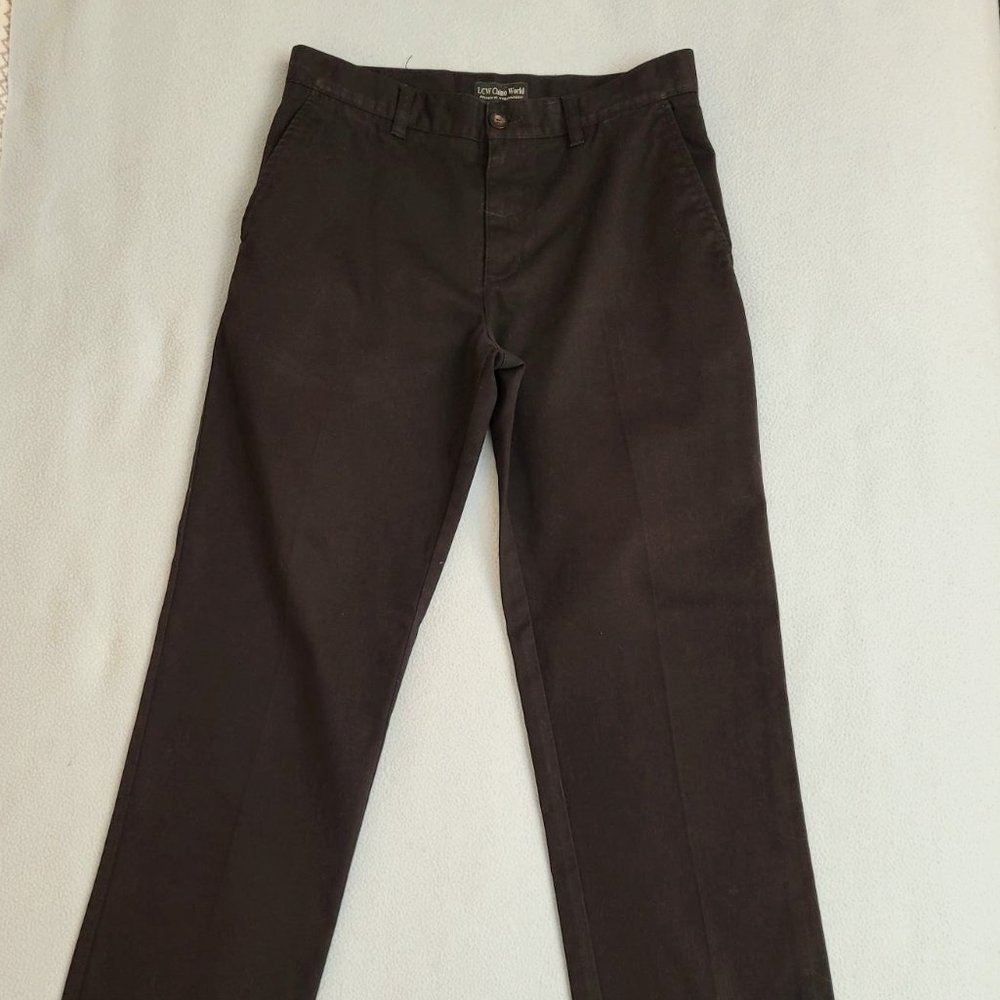 LCW Chino World black casual pants. Size 30/30
